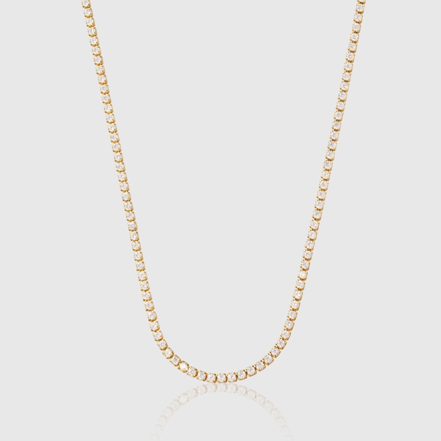 Minimal Tennis Necklace