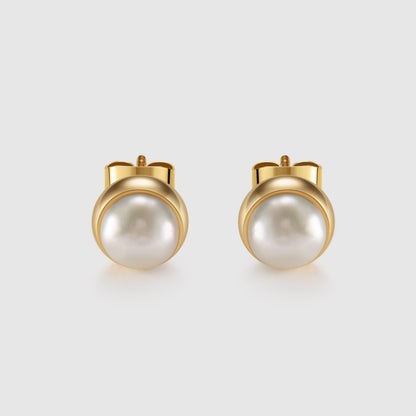 Classic Pearl Studs